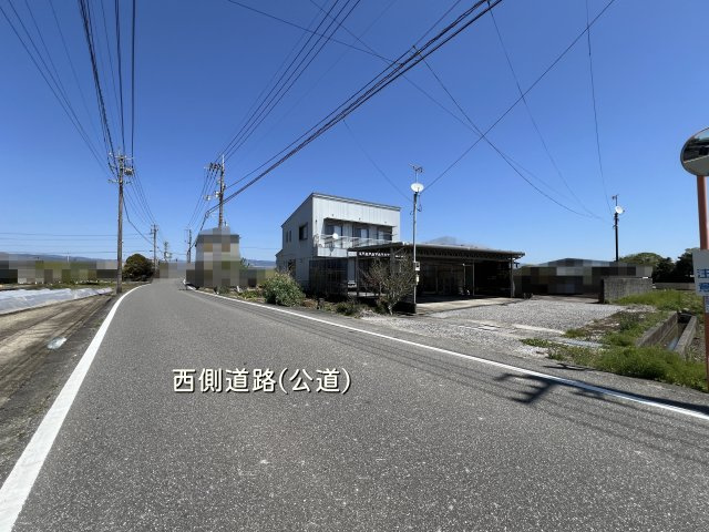【前面道路含む現地写真】 | 南国市田村