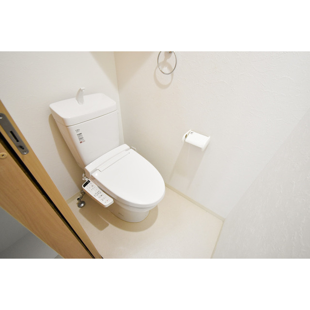 久留米市三潴町草場のアパートのトイレ|落ち着いたトイレです