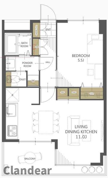 立川金町マンションの間取り|ドキドキの新生活も、安心してスタート。ぴったりの住まいを見つけませんか？クランディアが一緒に住まい選びをサポートします‼　まずは、お気軽にお問合せください　＃クランディア