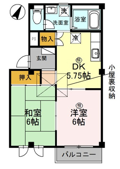 ローレルハイツⅠの間取り