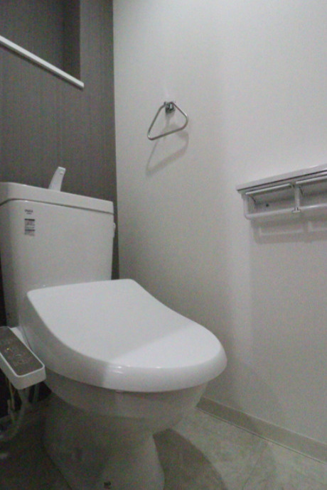 熊本市中央区本荘５丁目の賃貸マンションのトイレ