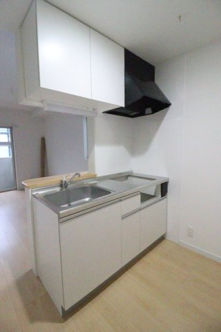 熊本市中央区本荘５丁目の賃貸マンションのキッチン