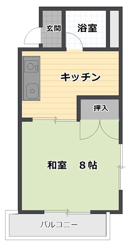 コーポ樹の間取り