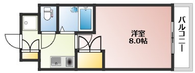 ユーアイビル西観音の間取り