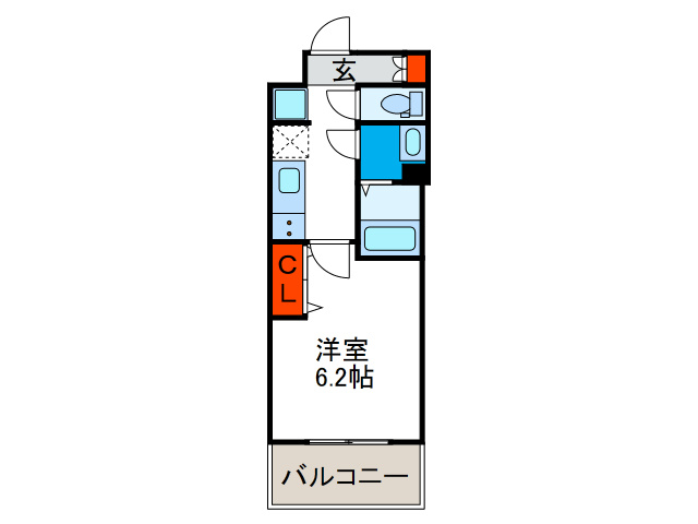 Vita弁天町の間取り