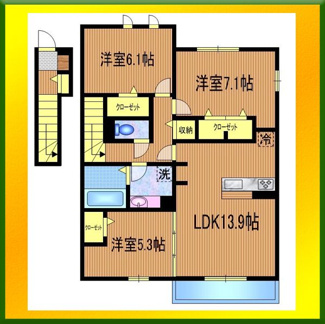 【間取り】 | D-room芝久保町5丁目