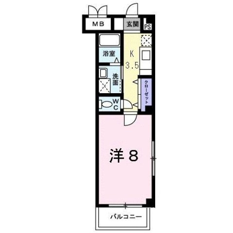 コリウスの間取り