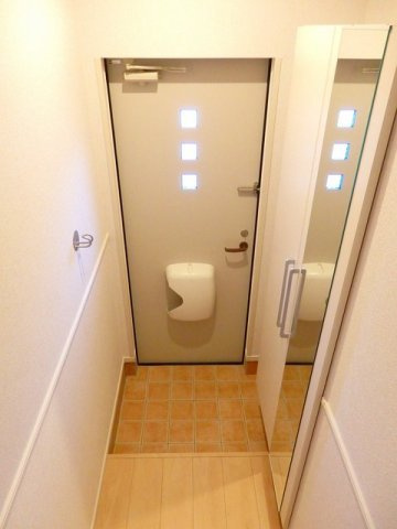 あじさい壱番館の玄関|落ち着いた玄関です