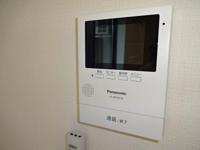サンパレスの内装|カメラ付インターホン