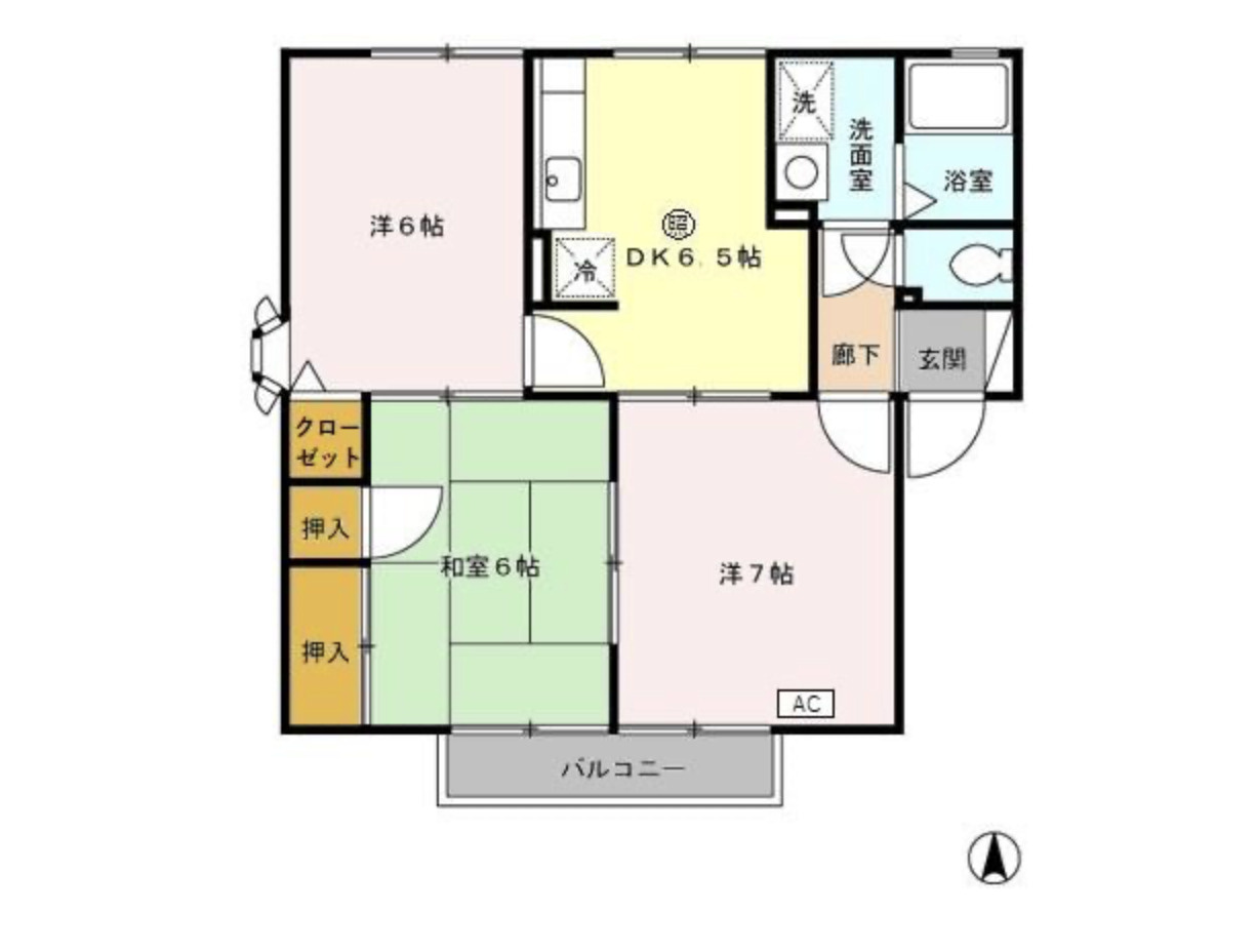エクセルコートの間取り