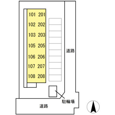 【区画図】 | セジュール桜馬場