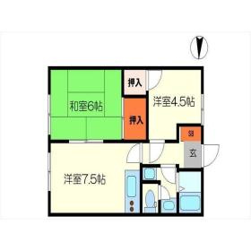 【間取り】 | サンシティ西田