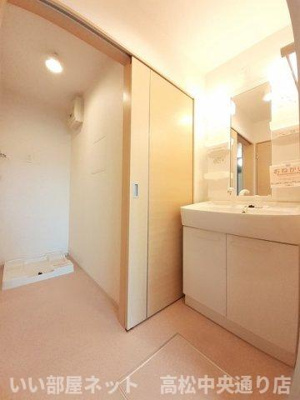 【洗面所】 | アスランリバーウエストＡ