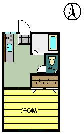 【間取り】 | ブロッサムＡ