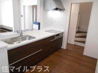 【キッチン】 | 郡山市亀田2丁目新築一戸建て3棟 | 使いやすいキッチンです