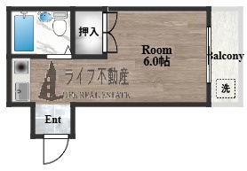 CASA八戸ノ里の間取り