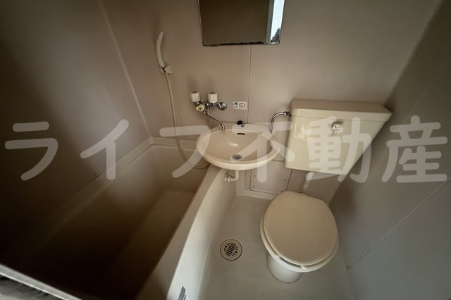 CASA八戸ノ里の浴室|コンパクトで使いやすいお風呂です