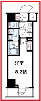 【間取り】 | フュージョナル五反野