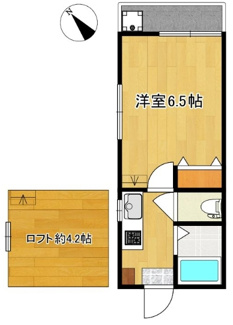 【間取り】 | モアハイツ横手A棟