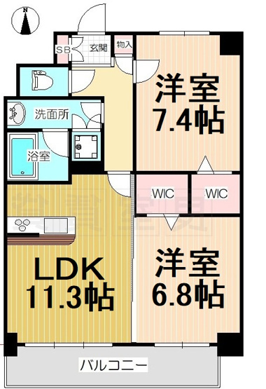 【間取り】 | モラリエ金山