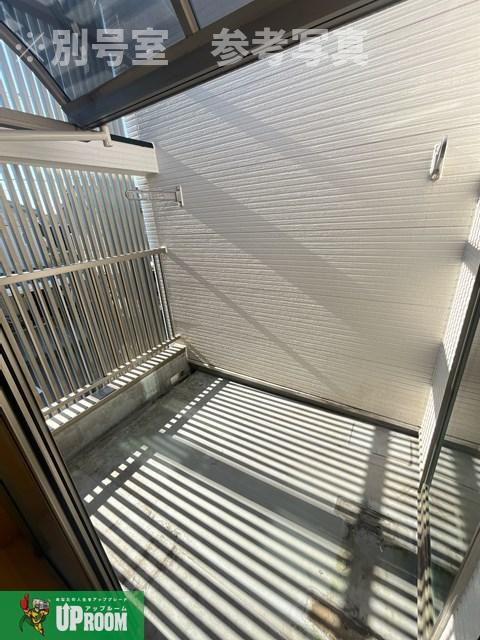 河合様戸建賃貸住宅のバルコニー