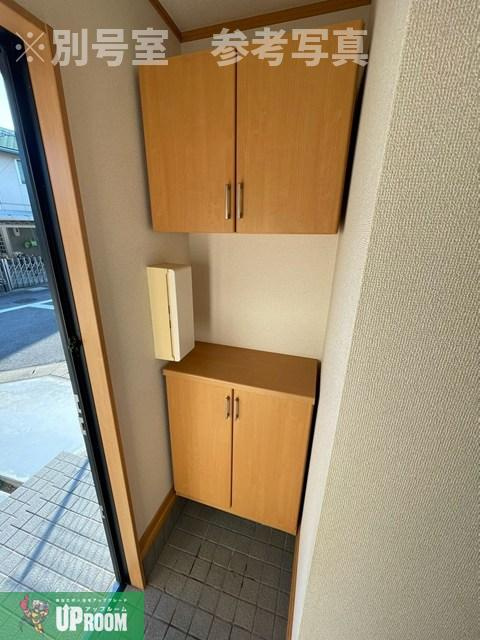 河合様戸建賃貸住宅の玄関