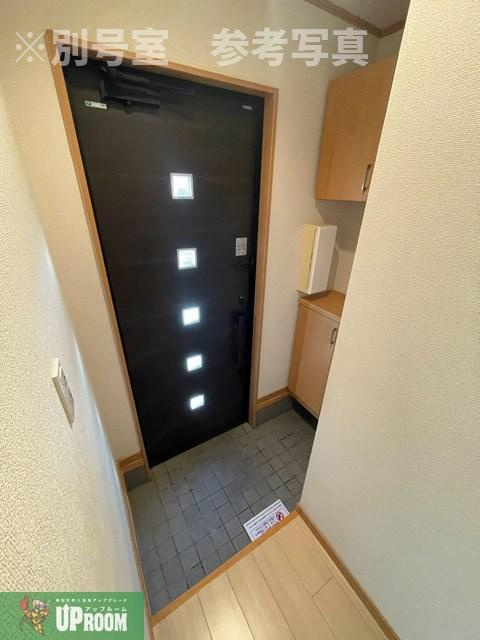 河合様戸建賃貸住宅の玄関