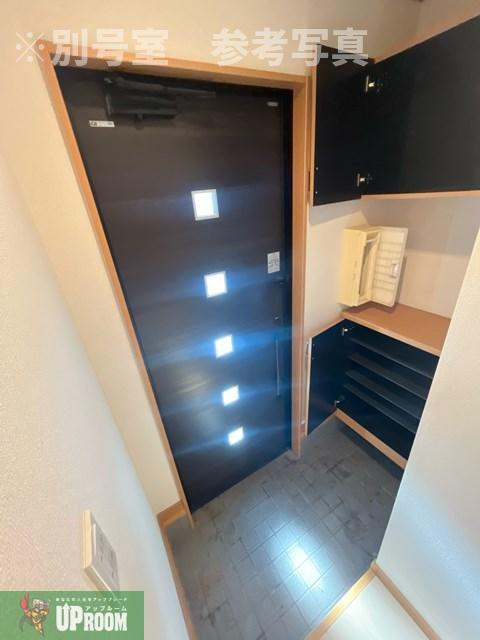 河合様戸建賃貸住宅の玄関