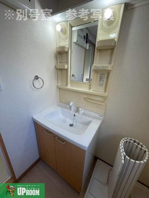 河合様戸建賃貸住宅の洗面所