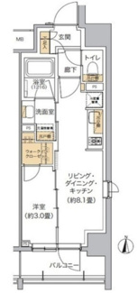 【間取り】 | リビオメゾン東池袋 | 間取りです。