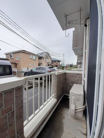 サンシャインスクエアのバルコニー