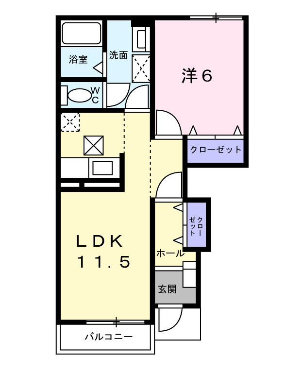 サンシャインスクエアの間取り