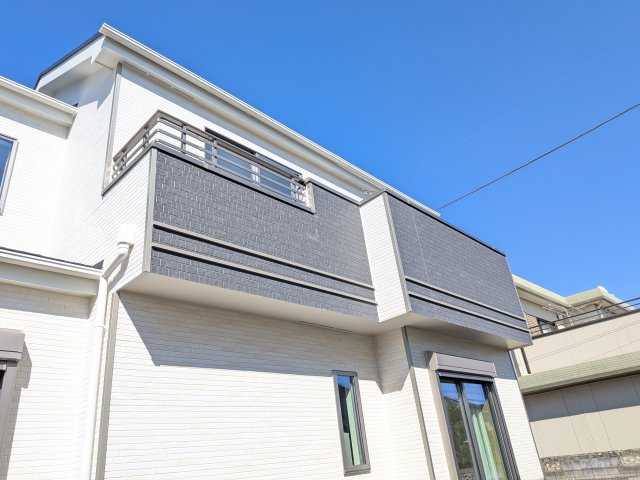 水戸市堀町2086番　新築戸建て　A号棟のバルコニー