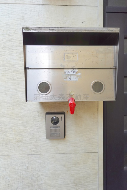 新蒲田戸建の玄関