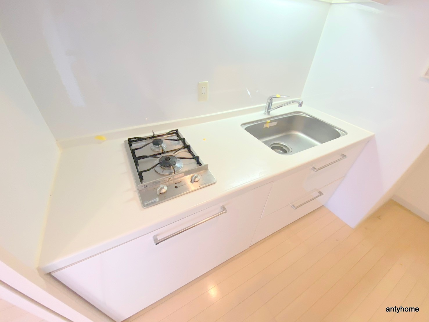 クレオキタホリエ　仲介手数料無料のキッチン