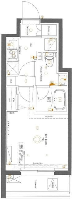 ユリカロゼＡＺ志村坂上の間取り