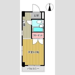 ポプリ六甲の間取り