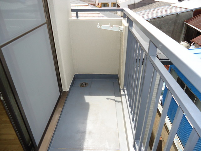 ポプリ六甲のバルコニー