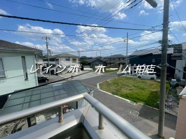 松戸市幸谷のアパートの展望