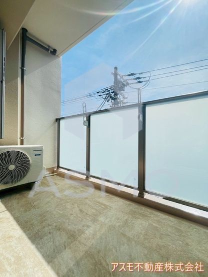 【バルコニー】 | ウイルコート大今里西 | 同マンション別部屋参考写真