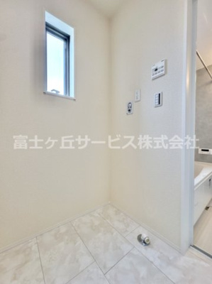 【ランドリースペース】 | 豊橋市馬見塚町 59期 新築一戸建て 1号棟 | 洗濯機置き場です