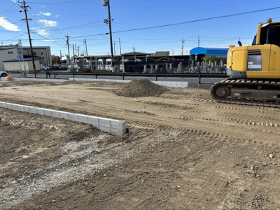 【外観】 | 豊橋市馬見塚町 59期 新築一戸建て 2号棟 | 現在建築中の外観画像です。ご内覧は同じメーカーの完成物件へご案内いたしますので、いつでもご相談ください！