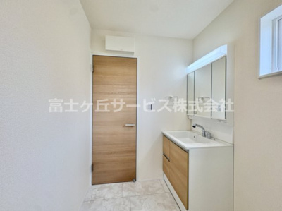 【脱衣所】 | 豊橋市馬見塚町 59期 新築一戸建て 5号棟 | 脱衣場です