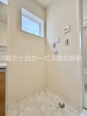 【ランドリースペース】 | 豊橋市馬見塚町 59期 新築一戸建て 5号棟 | 洗濯機置き場です