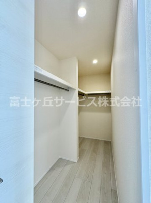 【収納】 | 豊橋市馬見塚町 59期 新築一戸建て 5号棟 | ウォークインクローゼットです