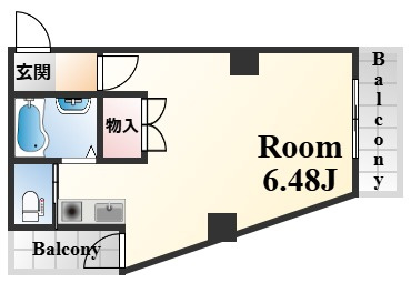 ヒルズ六甲の間取り