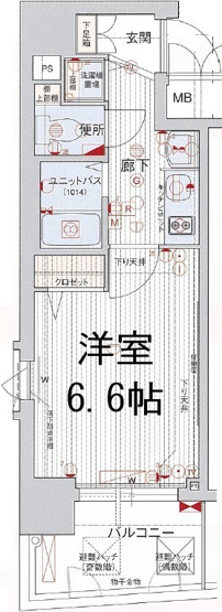 【間取り】 | プレサンス本町リアルシティ