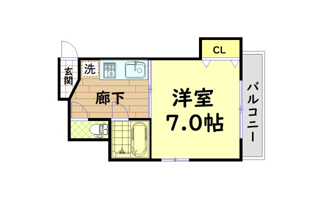 【間取り】 | プランドールキンエー難波