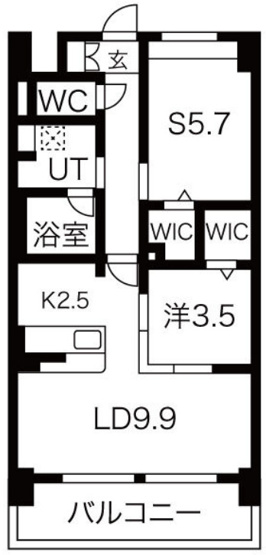 【間取り】 | フォーリアライズ京橋