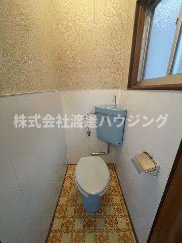 長吉長原西4丁目貸家のトイレ